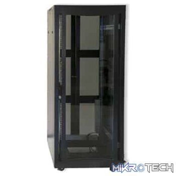16U 600×600 Floor Server Cabinet  Glass  Networking